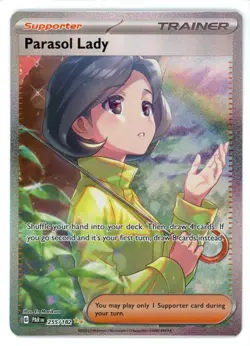 Parasol Lady 255/182 Paradox Rift Pokemon Card - Image 1