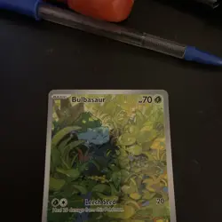 Bulbasaur Holo Card 166/165 Scarlet & Violet 151 Series English - Image 2