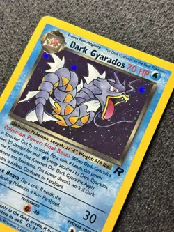 Dark Gyarados 8/82 Team Rocket Holo Rare Pokemon Card WOTC Vintage NM - Image 5