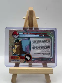 Kangaskhan #115 Topps TV Animation Edition Blue Logo Non Holo Pokemon Card - LP - Image 2