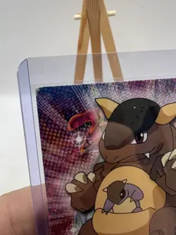 Kangaskhan #115 Topps TV Animation Edition Blue Logo Non Holo Pokemon Card - LP - Image 4