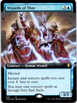 Wizards of Thay (Extended Art) - FOIL - Commander Legends: Battle for Baldur's G - Image 1
