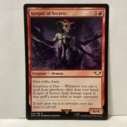 MTG Keeper of Secrets Magic: The Gathering Warhammer 40K Rare #078 - Image 1
