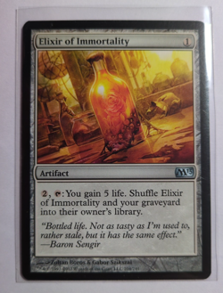 MTG Magic the Gathering - Elixir of Immortality (204/249) M13 NM - Image 1