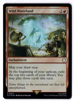 Wild Wasteland NM* FOIL Fallout ENGLISH 0071 mtg -UnltdCards - Image 1
