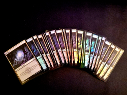 MTG H5 - NEW FOIL 25 SAME ART BASIC LAND AFR #270 PIOTR DURA MATCHED SWAMP - Image 1