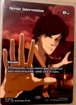 Heroic Intervention (Borderless) #43 MTG: Avatar The Last Airbender - Image 1