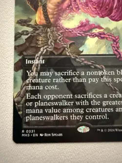 Flare of Malice - MTG NM Free-Cast Removal Instant (MH3) - Image 5