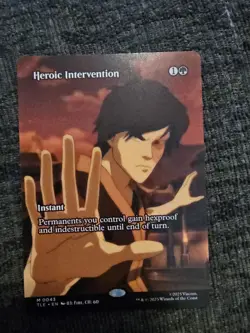 Heroic Intervention (Borderless) Avatar: The Last Airbender MTG Regular - Image 1
