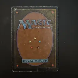Magic the Gathering Scrubland Revised Edition Dual Land Heavily Played - Image 2