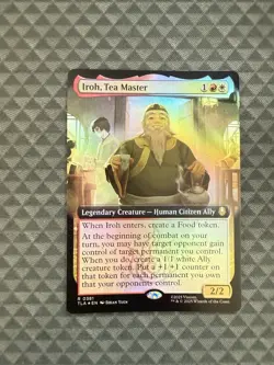 MTG Iroh, Tea Master #0381 Foil Ex. Art Rare Avatar: The Last Airbender (TLA) - Image 1
