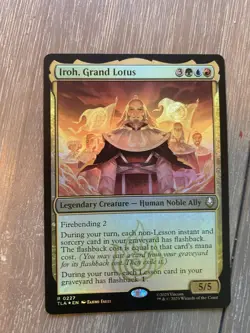 ?? MTG: Iroh, Grand Lotus - Foil - Avatar: The Last Airbender - SHIPS INSTANTLY - Image 1