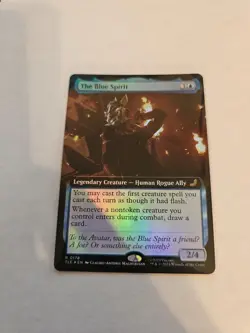 The Blue Spirit Extended FOIL MTG Avatar: TLA Eternal-Legal Nm/M - Image 1