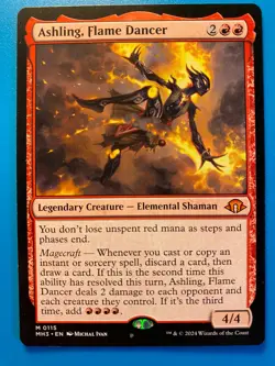 MTG 1x Ashling, Flame Dancer # 115 Modern Horizons 3 Magic the Gathering x1 NM - Image 1