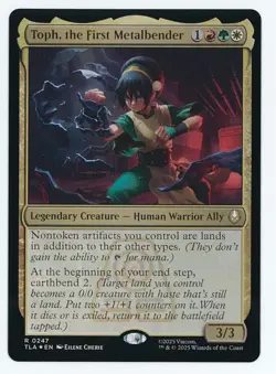 Toph, the First Metalbender FOIL #0247 MTG Avatar: The Last Airbender Magic - Image 1