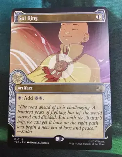 Sol Ring (Showcase) Avatar: The Last Airbender: Eternal-Legal Regular - Image 1