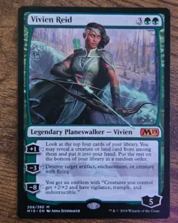 x2 - Vivien Reid - NM - Core Set 2019 (M19) - ⚔B&B - Image 2