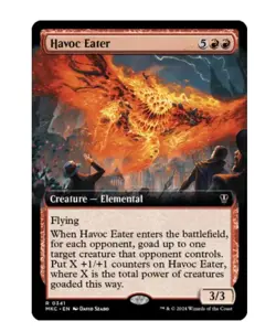 Havoc Eater - Extended Art - Murder at Karlov Manor - MKM - NM - Image 1