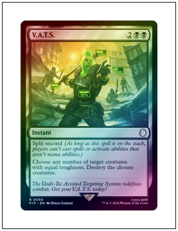 1x V.A.T.S. Foil, Magic the Gathering MTG NM - Image 1