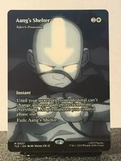 Aang's Shelter - Teferi's Protection (Borderless) Avatar: The Last Airbender:... - Image 1