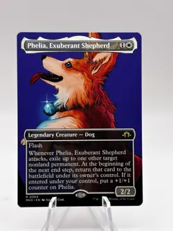 Phelia, Exuberant Shepherd 0364 Borderless Modern Horizons 3 MH3 MTG NM - Image 1