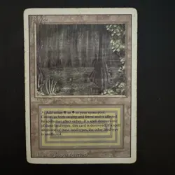 Magic The Gathering Bayou Revised Dual Land Heavily Played See Photos - Image 1