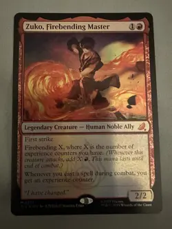 Zuko, Firebending Master Avatar: The Last Airbender: Eternal-Legal Foil - Image 1