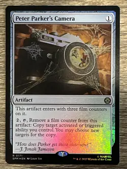 Peter Parker's Camera (Extended Art) Marvel's Spider-Man Foil - Image 1