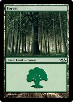 Forest 30 Duel Decks Elves vs Goblins Light Play MTG Magic DNA GAMES - Image 1