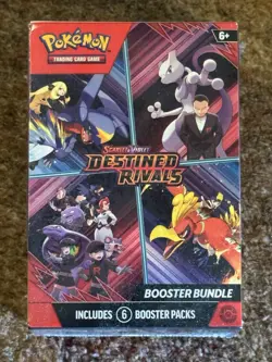 Pokemon TCG Destined Rivals Booster Bundle 6 Booster packs ✅NEW & SEALED✅ - Image 5