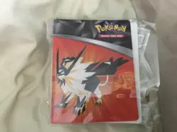 pokemon TCG dusk mane Dawn Wings necrozma a6 folder binder display new rare - Image 1