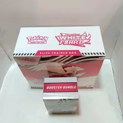 Pokemon Scarlet & Violet White Flare Elite Trainer Box And Booster Bundle Lot - Image 5