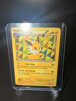 Pokemon Jolteon BW91 Black and White Holo Rare Black Star Promo Card LP - Image 1