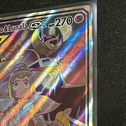 Pokemon TCG Solgaleo & Lunala GX Full Art Holo Card 216/236 Sm-Cosmic Eclipse - Image 3