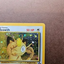 Meowth 10 Pokemon Black Star Promo Holo Card - HP - Image 3