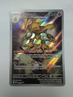 Alakazam - 009 - Mega Evolutions - Black Star Promo - Pokemon TCG - Image 1