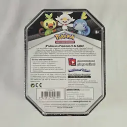 Pokemon TCG - Galar Partners International Tin - Rillaboom V - SPANISH - 4 Packs - Image 3