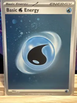 Pokemon TCG Water Basic Energy Cosmos Holo SVE003 Scarlet & Violet 151 NM/M - Image 1