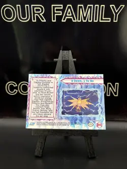 2000 Blue Topps Pokemon The Movie 2000 2 Down 1 To Go #35 LP - Image 4