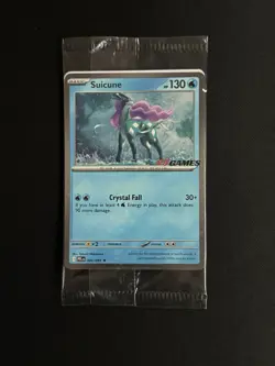 Pokemon TCG - Suicune 026/094 - EB Games Stamped Holo Promo SEALED - NM/M - Image 1