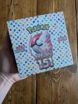 Pokemon TCG 151 Japanese Booster Box WITH Shrink Wrap - UK Seller - New & Sealed - Image 1