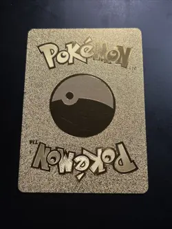 Pokemon TCG Pikachu Mega Sableye Tag Cosplay Gold Metal Foil HP 480 Fan Art - Image 2
