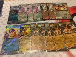Pokemon 151 Double Rare EX Lot Of 22 Charizard (2) Venusaur (5) Zapdos (2) NM - Image 2