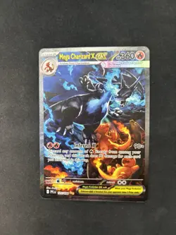 2025 Pokemon Phantasmal Flames 125/094 Mega Charizard X ex SIR / NM 🔥 - Image 2