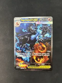 2025 Pokemon Phantasmal Flames 125/094 Mega Charizard X ex SIR / NM 🔥 - Image 3