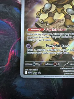 Pokemon TCG Alakazam Pokemon Center Stamped Promo 009 NM - Image 5