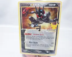 Greninja Gold Star Holo Promo SWSH144 Celebrations Black Star Pokemon Sealed - Image 2