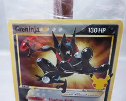 Greninja Gold Star Holo Promo SWSH144 Celebrations Black Star Pokemon Sealed - Image 3