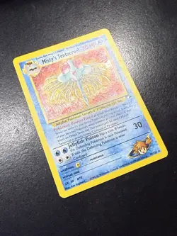2000 Misty's Tentacruel 10/132 Holo Rare Gym Heroes Pokemon Card - LP - Image 3