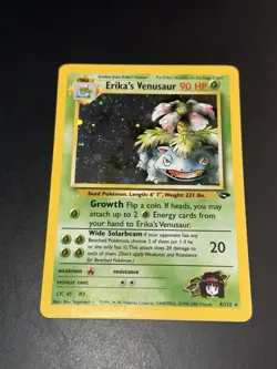 Erika's Venusaur Gym Challenge 4 Holo Unlimited Pokemon TCG - Image 3